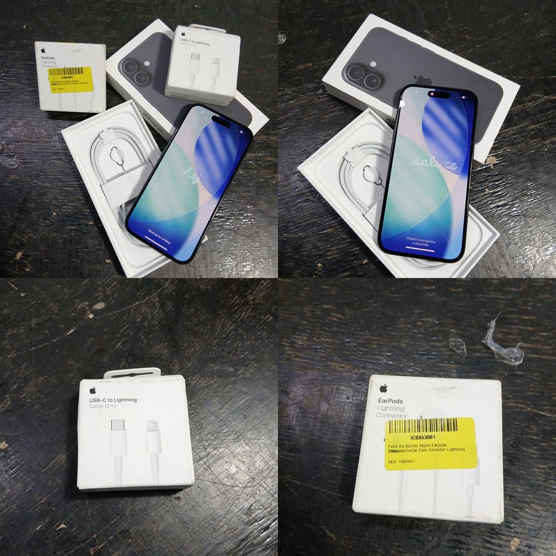 APPLE IPHONE 16 256GB PRETO