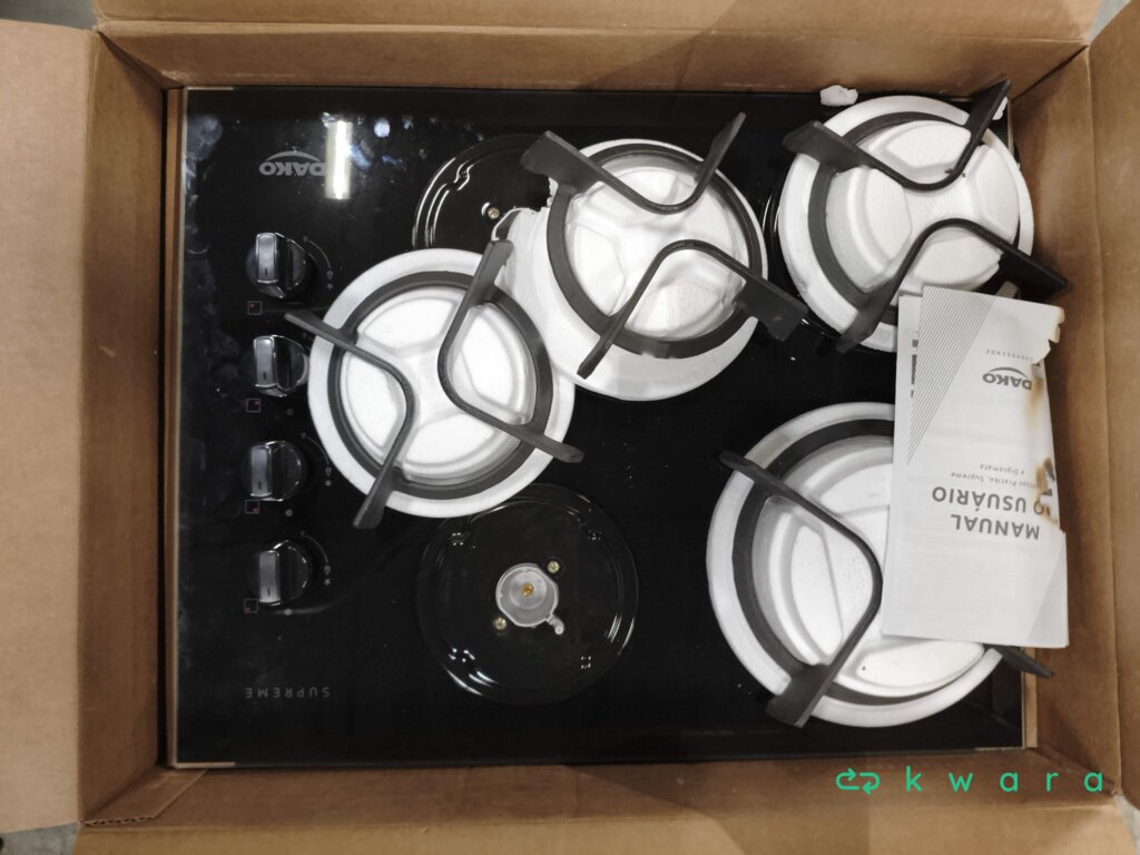 2 Cooktops - Sendo 1 Dako Supreme 4 Bocas, 1 Dako Supreme 5 Bocas