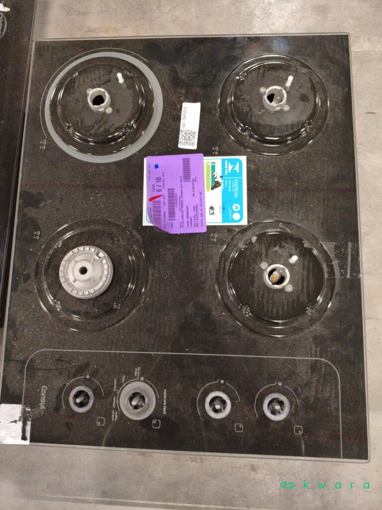 2 Fogões Cooktop - Sendo 1 Consul CD060AE, 1 Atlas Dako Supreme